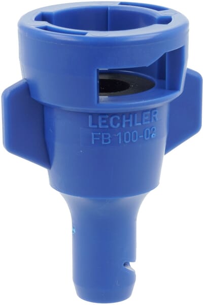 Buse à azote excentrée FB 03 en plastique bleu vue 2