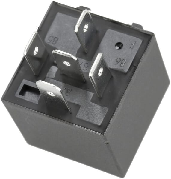 Mini relais 12V, inverseur, 30A/40A, avec support vue 2