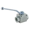 Ball valve with BSP inner thread, KHR with attachment openings
