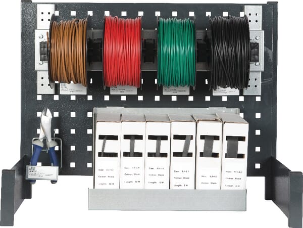 Kabely 2,5 mm² a smršťovací bužírky