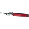 Marker light LED, 0.7/1.5W, rectangular, 12-24V, red, 133.8x26.8x14.4mm, 6 LED's, Kramp