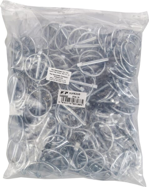 Lot 200 Goupille Clips 6x42mm (x200) · réf. VLK6210