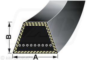 Hnací řemen 3ha1396la