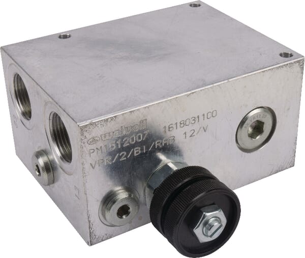 2cest.průtokový reg. ventil DA