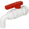 Ball valve with hose connection