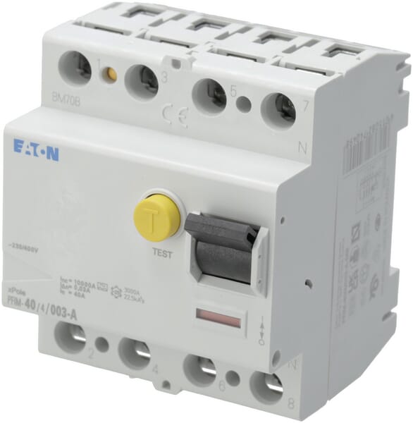 Coupe-circuit, 40A, 4P, 30 mA · réf. PFIM404003A