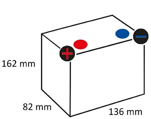 Startbatteri Varta 12V 12Ah 160A - Bilbatterier och Fordonsbatterier - 512015016I314PS - 3