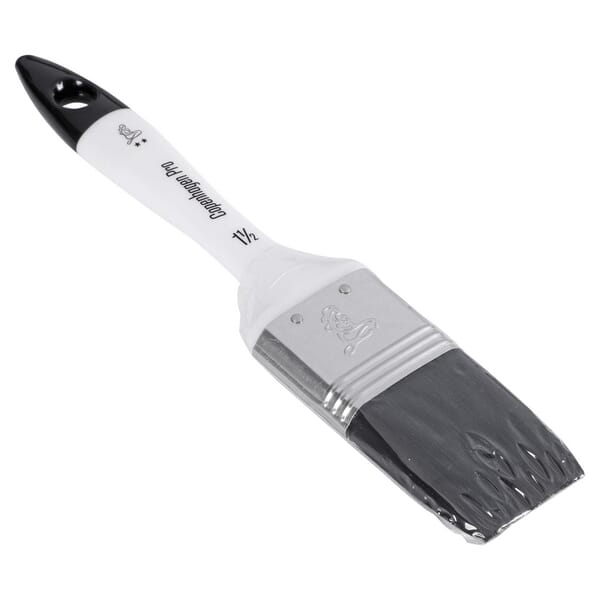 Brosse plate universelle II star, poils synthétiques noirs 38mm · réf. CP2320415