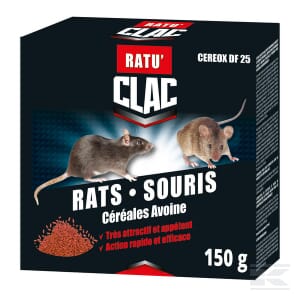 Acheter Poison en granulés pour rats et souris (difenacoum) CLAC - KRAMP