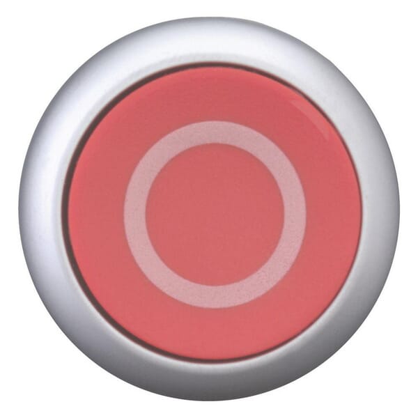 Bouton-poussoir rouge rappel 0 vue 6