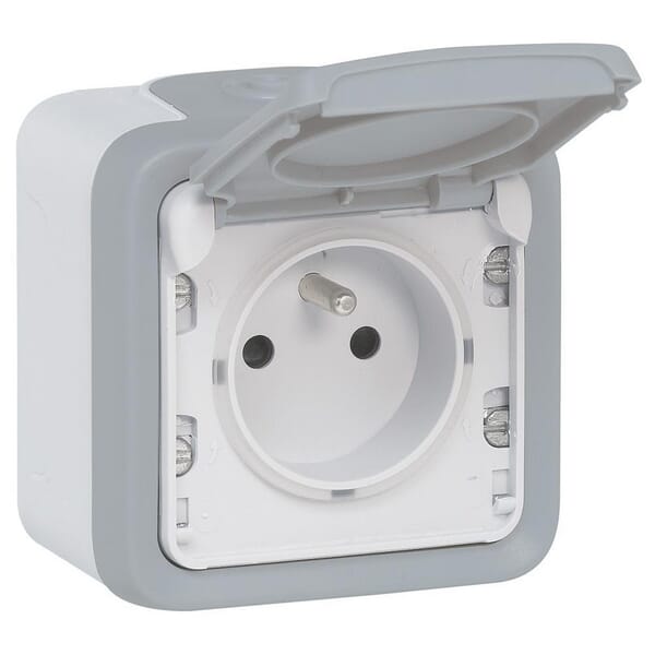 Prise 2P+T 16A Plexo IP55 · réf. LEG069731