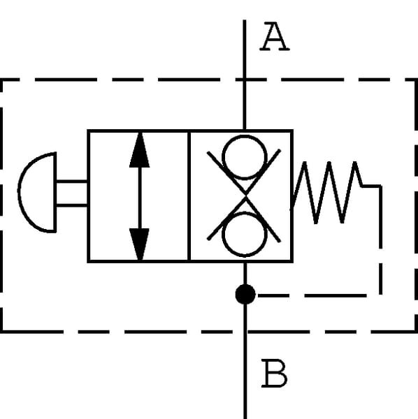 MPP valve de descente ne manuelle vue 3