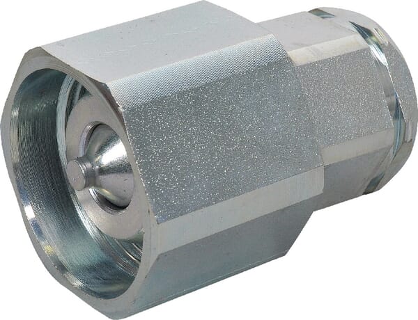 Raccord à vis, 1 filetage mâle x 1/2 filetage femelle, HEX — réf. SKSM25C12HEX