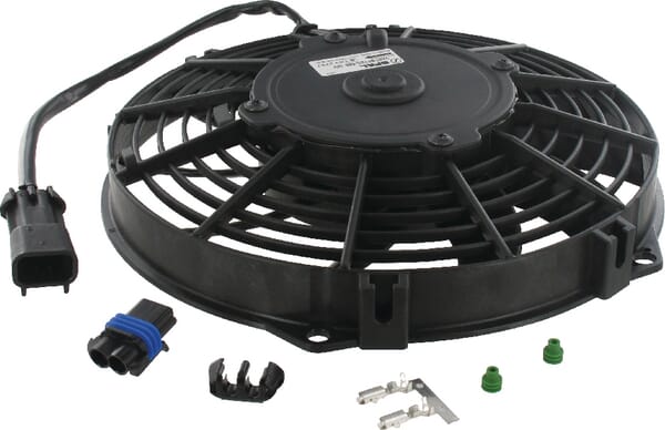 Ventilátor pro chladiče 2015-20 24V DC motor, ventilátor a kryt