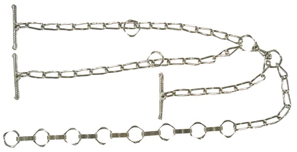 Chaîne vache galva double 6mm · réf. TZ2441