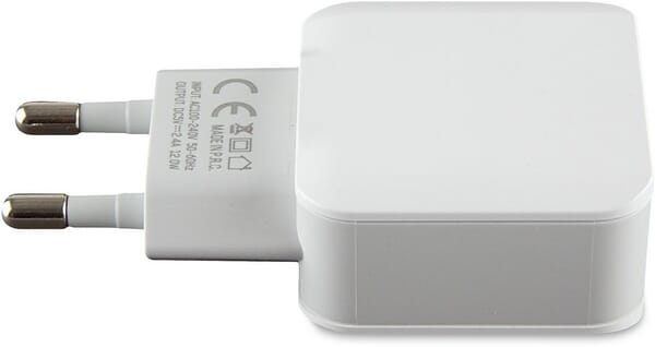 Chargeur domestique USB double 100-240V · réf. GSM50