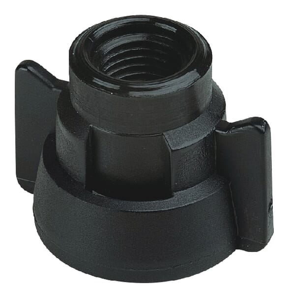 Ecrou de buse 1/4" NPT noir · réf. 40291001