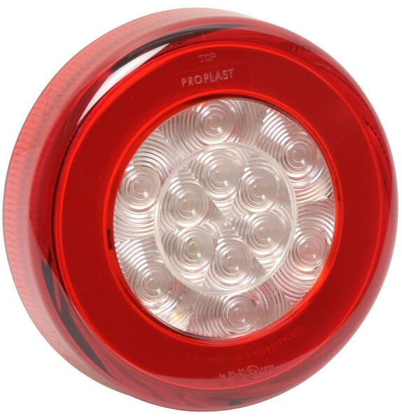 Feu arrière LED PRO-RING 12/24v diamètre 140mm — réf. 1400370015