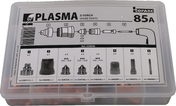 Box s díly pro plazmovou řezačku GYS