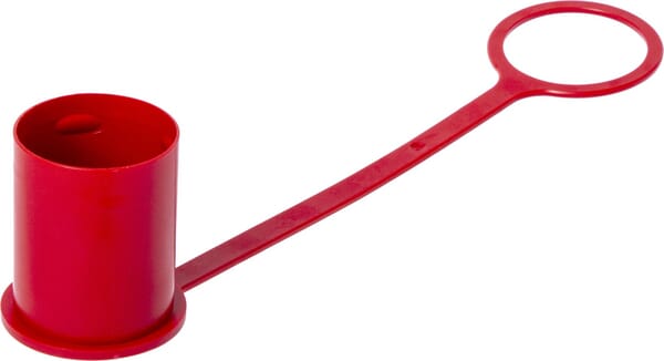 Bouchon mâle rouge type 25 · réf. SKP9M250