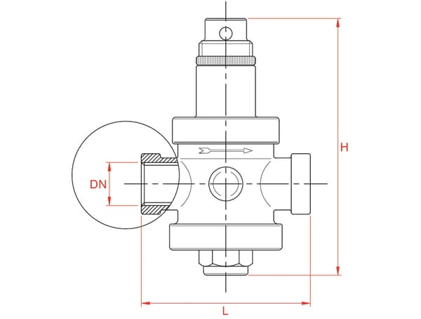 Réducteur de pression 3/4" vue 3