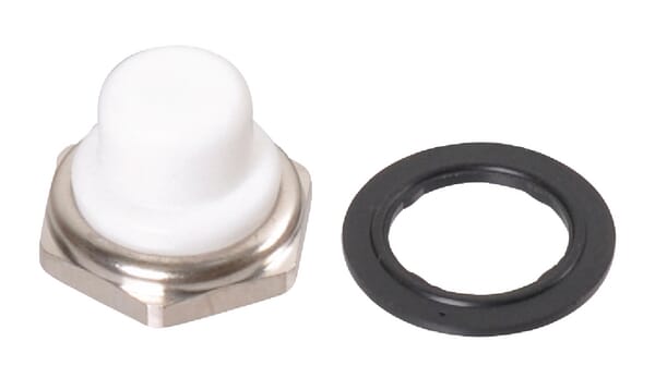 Capuch. bouton pouss. blc 12mm · réf. U16547