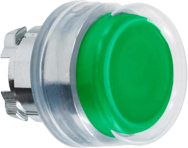 Caoutchouc bouton pous. vert · réf. ZB4BP3