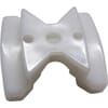 White sliding pad for buckets
