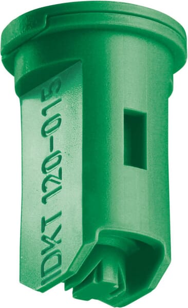Buse à double injection d'air IDKT 120° 15 vert plastique Lechler · réf. IDKT120015POM