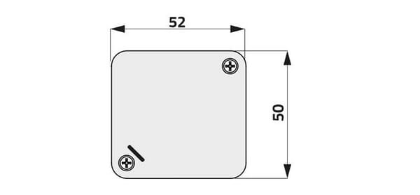 Armoire plastique 50x52x35,5mm vue 2