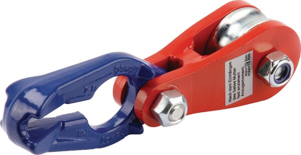 Lanová kladka s kluzným třmenem