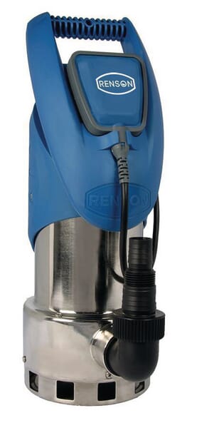 pompe vide cave monophasée inox pour eaux chargées 0,75 kw — réf. 854293