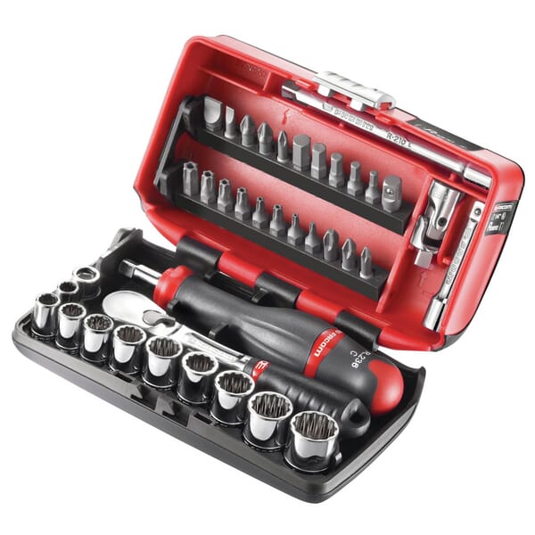 Jeu de douilles 1/4", impériales 12 pans · réf. RLNANOU2