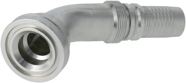 Raccord à sertir 4SH-DN32 avec flasque ø63,5 mm 45° · réf. SFSH322445G2