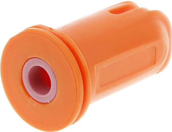 Buse à jet plat BX orange céramique ASJ vue 2