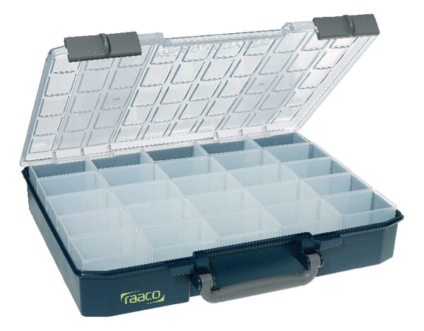 Boîte d'assortiment 25 godets CarryLite 80 5x10-25 Raaco · réf. 136327
