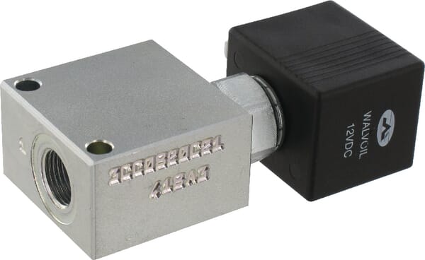 Vanne 2/2 EC08M VF 12Vcc 3/8BS vue 2