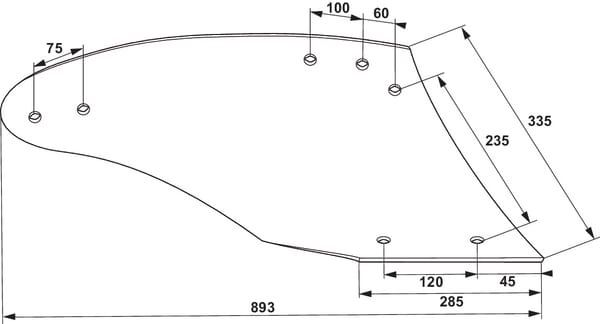 Versoir droit AR4H IRONCARB G&B vue 2