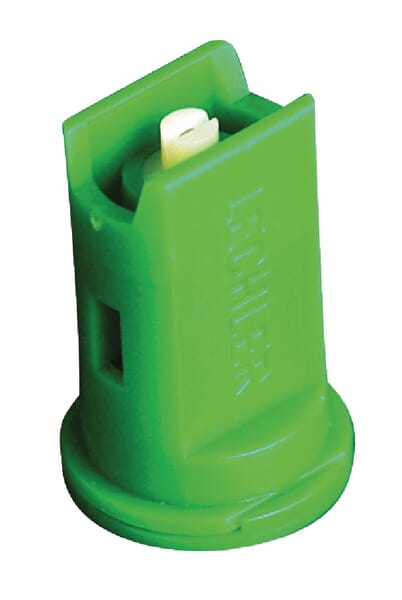 Buse à injection d'air IDK 120° 15 vert céramique Lechler  ZNT · réf. IDK120015C