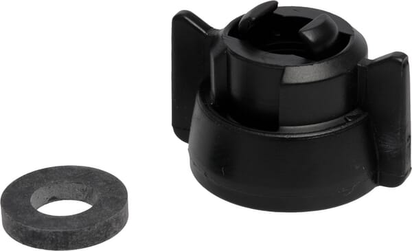 Ecrou de buse Uni-Cap noir · réf. 40299001P025