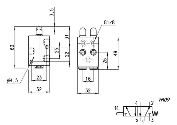158-945  MECHANICAL POPPET vue 2