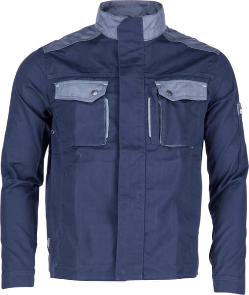 Work jacket, blue-grey, size 5XL, EU:68, Kramp Original