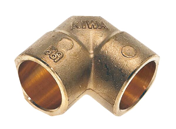 Coude en laiton 12x12mm · réf. 81640