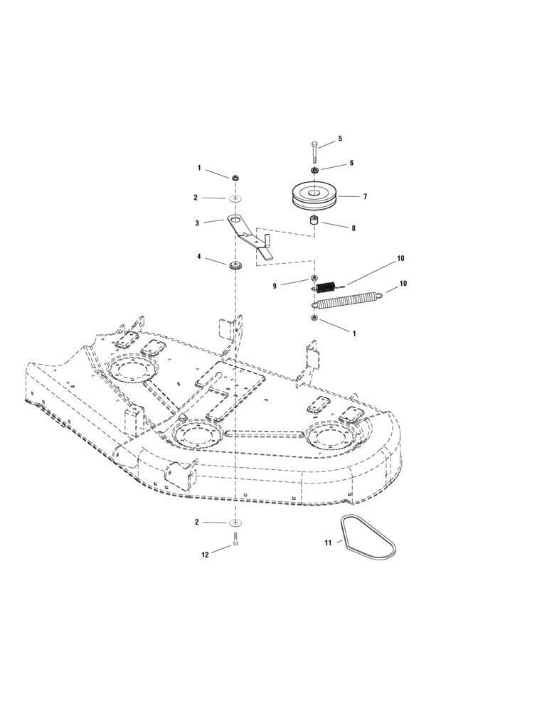 Žací jednotka 44" a 50" pohon