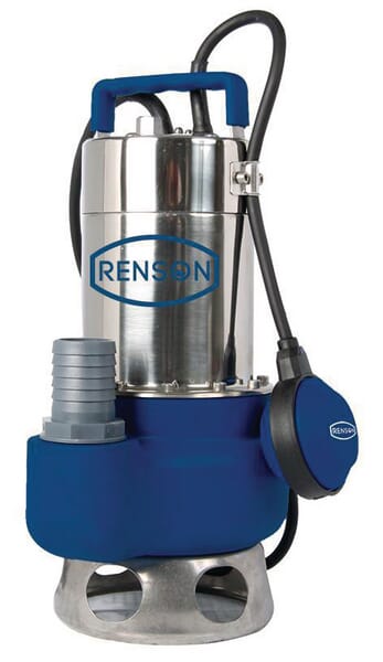 Pompe de relevage monophasée pour eaux chargées 0,6 kw — réf. 111042