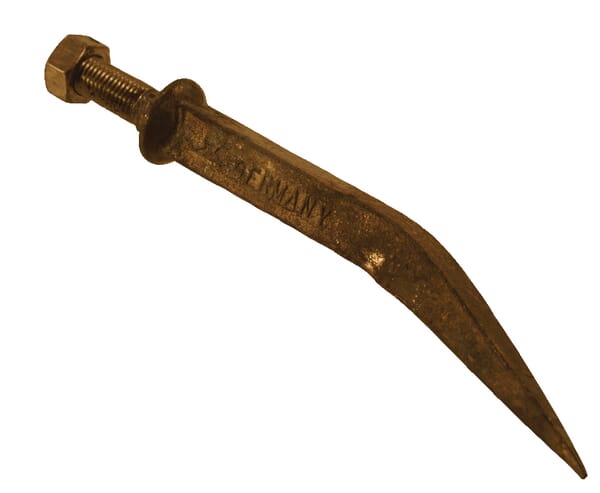 Hrot bran zahnutý M16 16mm čtyřhran