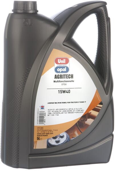 Huile Agritech 15W-40 STOU - 5l · réf. SP192343UO