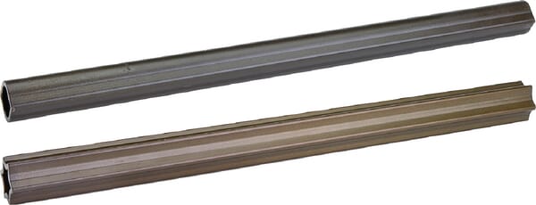 Tube profilé intérieur S4GA, en étoile, diamètre 51 x 37 x 4,5 mm  L : 1 400 mm · réf. 1699744