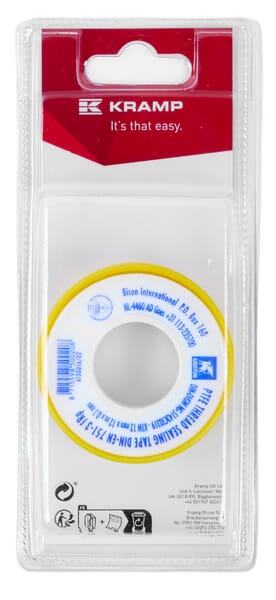 Ruban PTFE 12mm x 12m, DIN (1) — réf. KRFG1000P01B