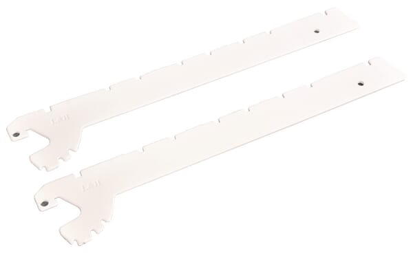 Konzola 37cm (2 ks) krémově bílá